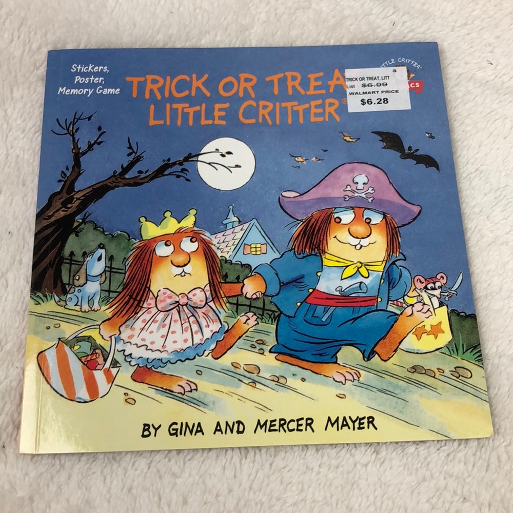 📚4/$12 Trick or Treat Little Critter NEW
